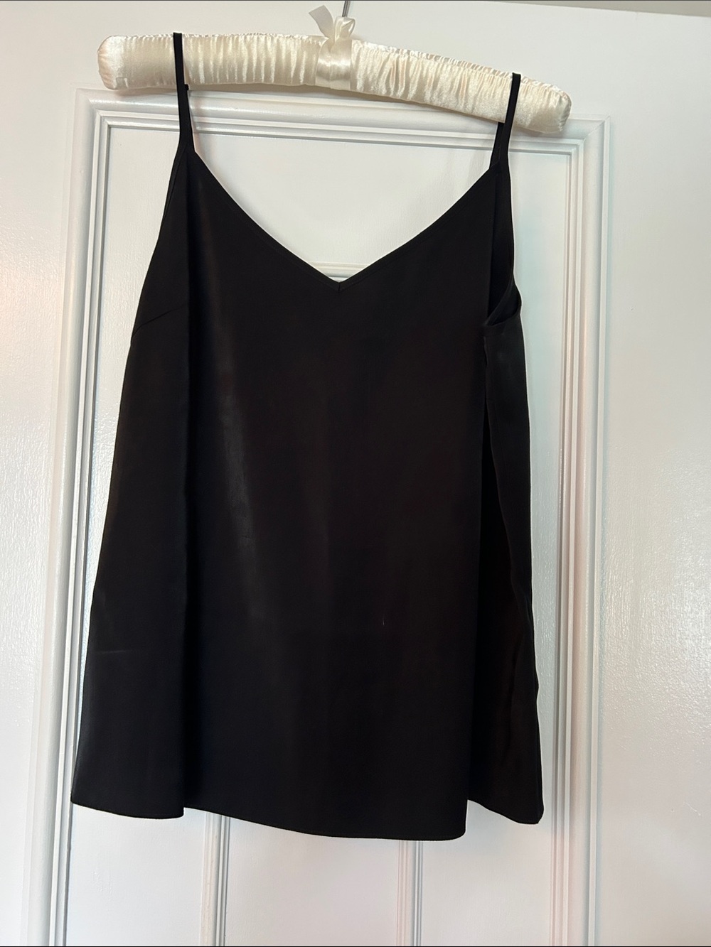 Black A-Line Slip Skirt